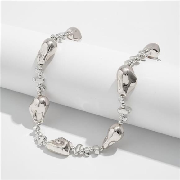 Irregular Choker Necklace | Baroque Pearl - Picture 4 of 5